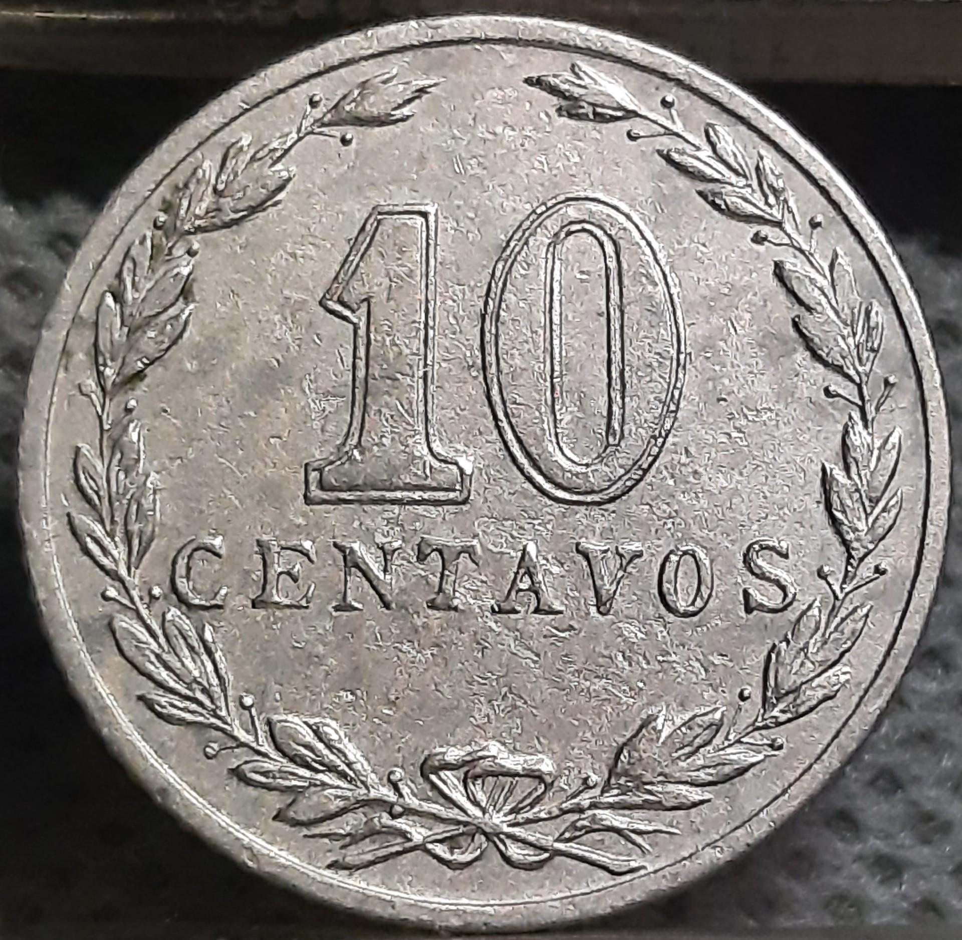 Argentina 10 Sentavų 1913 KM#35 (2016)